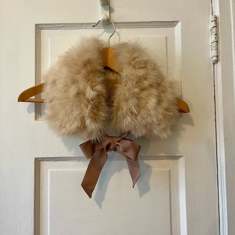 J. Crew Collection Ostrich Feather Tippet